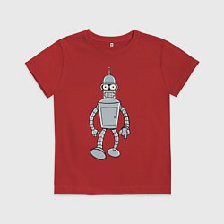 Футболка хлопковая детская Iron Bender, цвет: красный