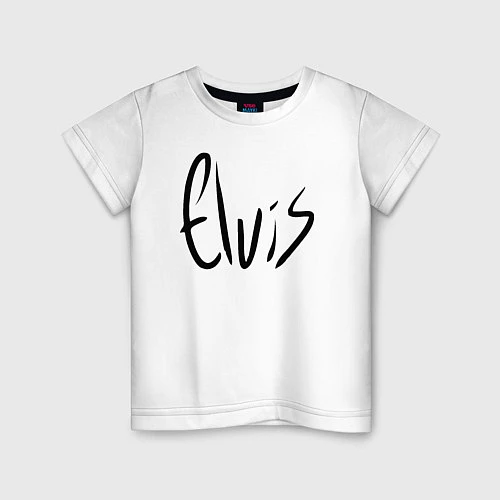 Детская футболка Elvis / Белый – фото 1