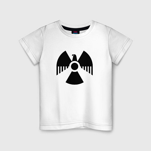 Детская футболка Радиоактивность / Белый – фото 1
