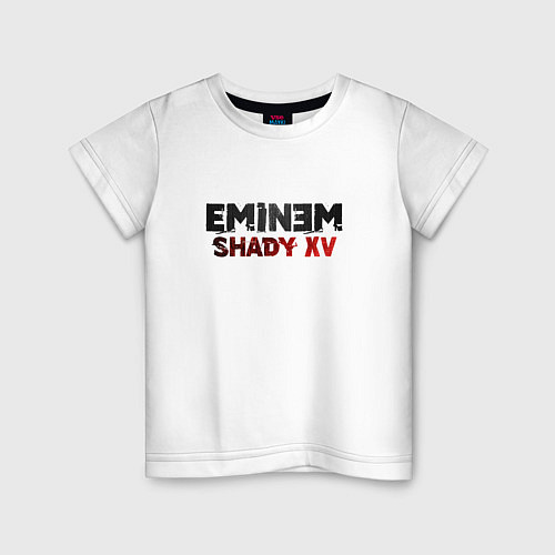 Детская футболка Eminem Shady XV / Белый – фото 1