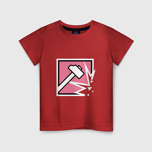 Детская футболка Sledge / Красный – фото 1