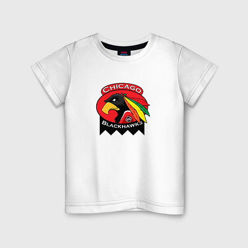 Детская футболка Chicago Blackhawks Hockey / Белый – фото 1