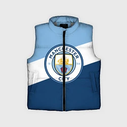 Детский жилет FC Manchester City: Colors, цвет: 3D-светло-серый