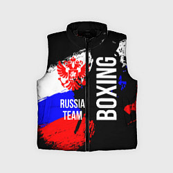 Детский жилет Boxing Russia Team и герб РФ