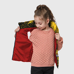 Детский жилет BRAWL STARS SALLY LEON, цвет: 3D-красный — фото 2