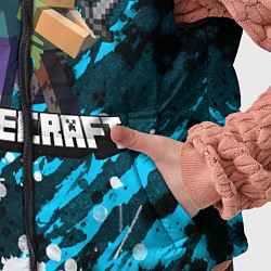 Детский жилет Minecraft Майнкрафт, цвет: 3D-черный — фото 2