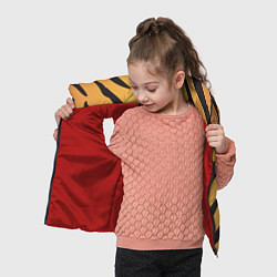 Детский жилет Кошачий окрас, цвет: 3D-красный — фото 2
