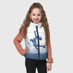 Детский жилет Фигурное катание, цвет: 3D-черный — фото 2