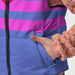 Детский жилет UNDERTALE FRISK ФРИСК, цвет: 3D-красный — фото 2