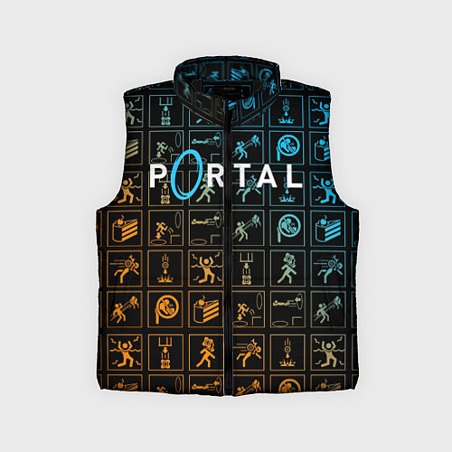 Детский жилет PORTAL / 3D-Черный – фото 1