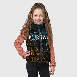 Детский жилет PORTAL, цвет: 3D-черный — фото 2