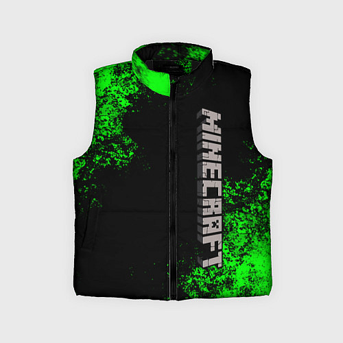 Детский жилет MINECRAFT / 3D-Черный – фото 1
