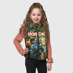 Детский жилет ROBLOX, цвет: 3D-красный — фото 2