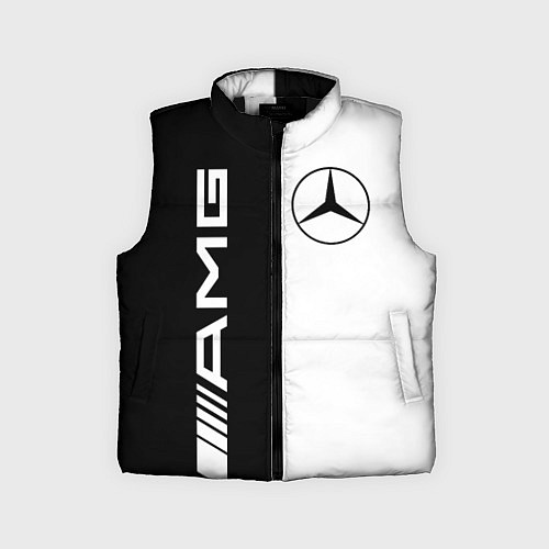 Детский жилет MERCEDES AMG / 3D-Черный – фото 1