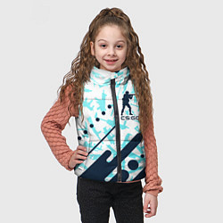 Детский жилет CS GO КС ГО, цвет: 3D-светло-серый — фото 2