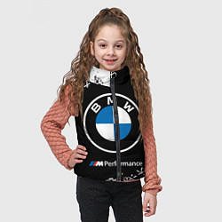 Детский жилет BMW БМВ, цвет: 3D-черный — фото 2
