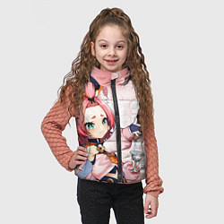 Детский жилет GENSHIN IMPACT, ДИОНА, цвет: 3D-черный — фото 2