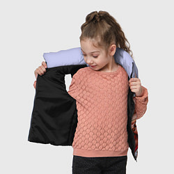 Детский жилет Магический аксолотль, цвет: 3D-черный — фото 2