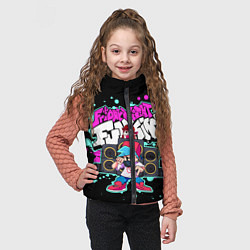 Детский жилет Friday Night Funkin, цвет: 3D-светло-серый — фото 2