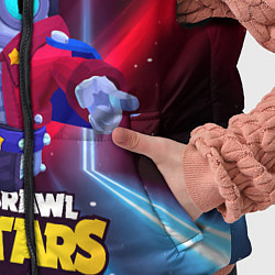 Детский жилет STU СТУ Brawl Stars, цвет: 3D-красный — фото 2