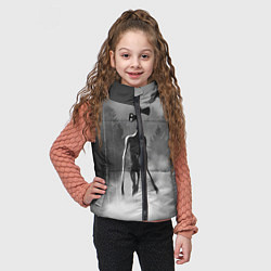 Детский жилет Сиреноголовый в Лесу, цвет: 3D-черный — фото 2