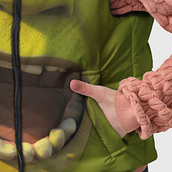 Детский жилет Shrek is Yelling, цвет: 3D-светло-серый — фото 2