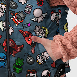 Детский жилет Узор Исаака, цвет: 3D-светло-серый — фото 2