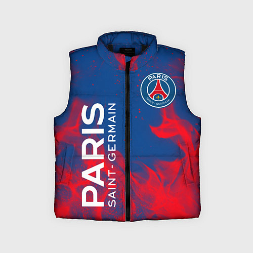 Детский жилет ФК ПСЖ PARIS SAINT GERMAIN / 3D-Черный – фото 1