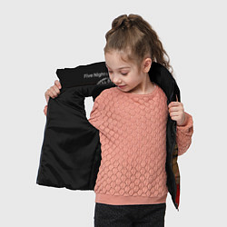 Детский жилет FNAF FREDDY, цвет: 3D-черный — фото 2