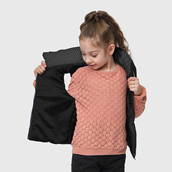 Детский жилет Текстура, цвет: 3D-черный — фото 2