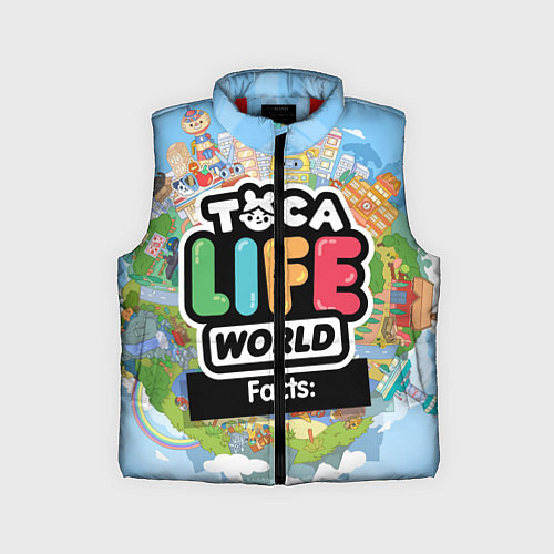 Детский жилет Toca Life World / 3D-Красный – фото 1