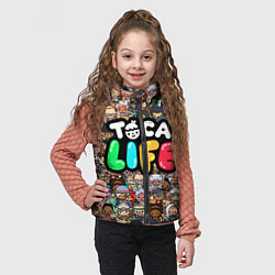 Детский жилет Toca Life, цвет: 3D-черный — фото 2