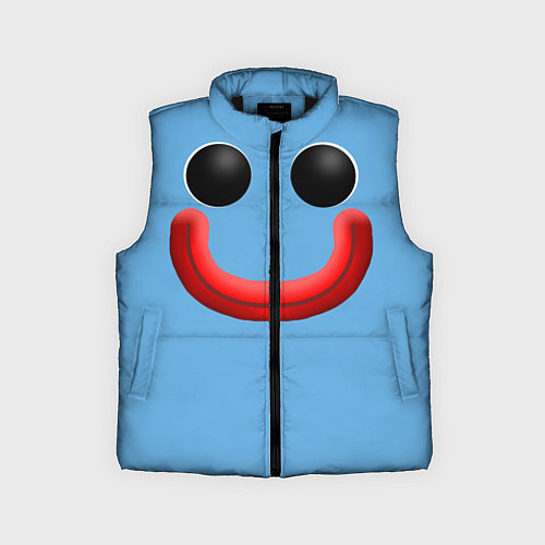 Детский жилет Huggy Waggy smile / 3D-Черный – фото 1