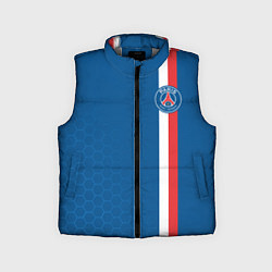 Детский жилет PSG SPORT STRIPES UNIFORM, цвет: 3D-светло-серый