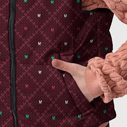 Детский жилет Knitted Texture, цвет: 3D-черный — фото 2