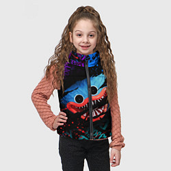 Детский жилет POPPY PLAYTIME ЛИЦО МОНСТРА ХАГИ ВАГИ, цвет: 3D-черный — фото 2