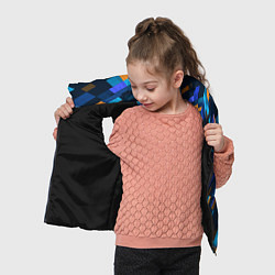Детский жилет Geometric pattern Fashion Vanguard, цвет: 3D-черный — фото 2