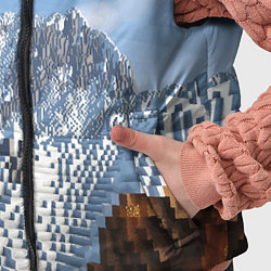 Детский жилет Minecraft Mountains Video game, цвет: 3D-черный — фото 2