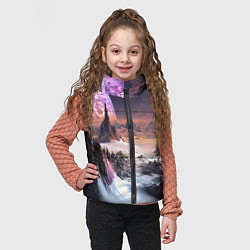 Детский жилет Cosmic fantasy art, цвет: 3D-красный — фото 2