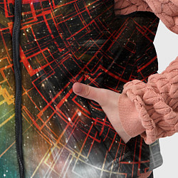 Детский жилет Portal - Neon Space - туннель из энергетических па, цвет: 3D-черный — фото 2