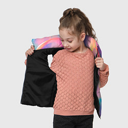 Детский жилет Многообразие красок, цвет: 3D-черный — фото 2
