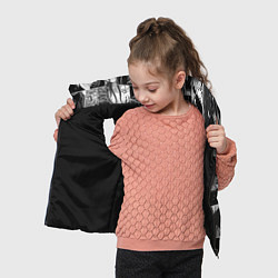 Детский жилет Хэллсинг паттерн Hellsing, цвет: 3D-черный — фото 2
