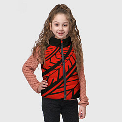 Детский жилет След авто, цвет: 3D-черный — фото 2