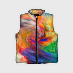 Детский жилет MULTICOLORED SWIRLS