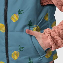 Детский жилет Pineapplы, цвет: 3D-черный — фото 2