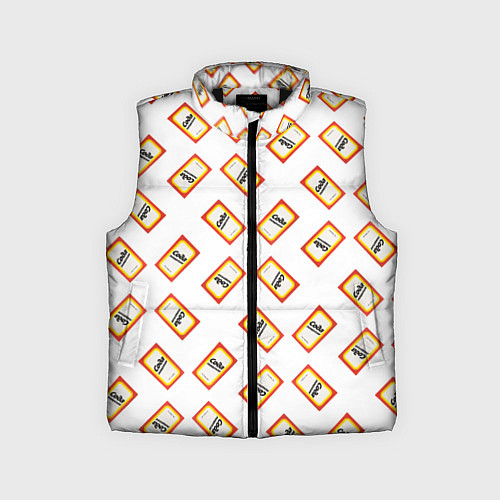 Детский жилет Пищевая сода / 3D-Черный – фото 1