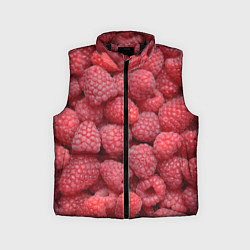 Детский жилет Малина - ягоды