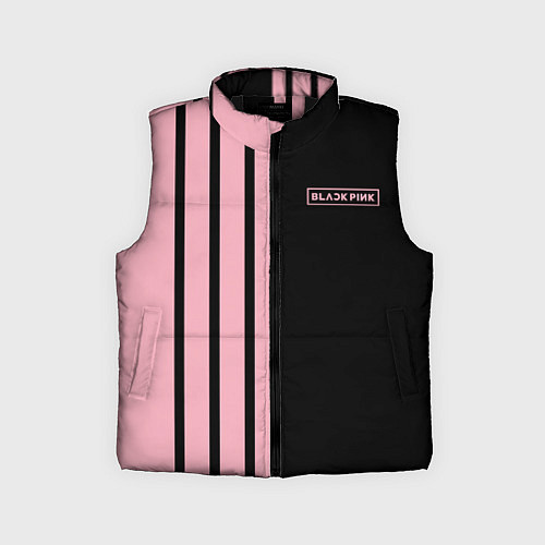 Детский жилет BLACKPINK HALF BLACK-PINK MINI LOGO / 3D-Черный – фото 1