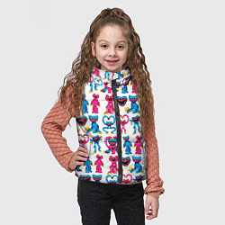 Детский жилет POPPY PLAYTIME HAGGY WAGGY AND KISSY MISSY PATTERN, цвет: 3D-светло-серый — фото 2