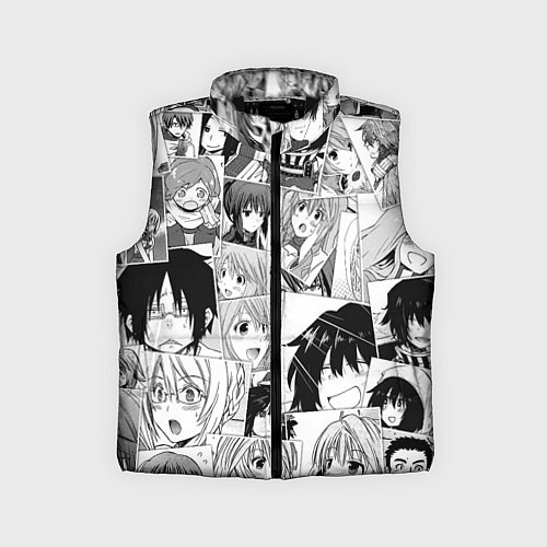 Детский жилет Log Horizon pattern / 3D-Черный – фото 1